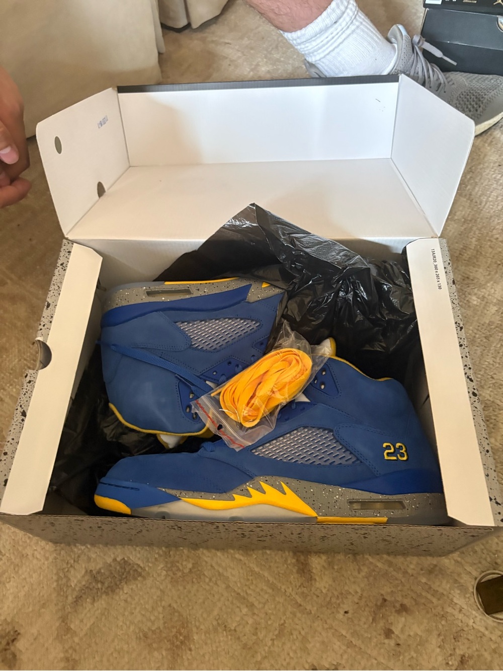 Air Jordan 5 Retro Laney Basketball Shoes